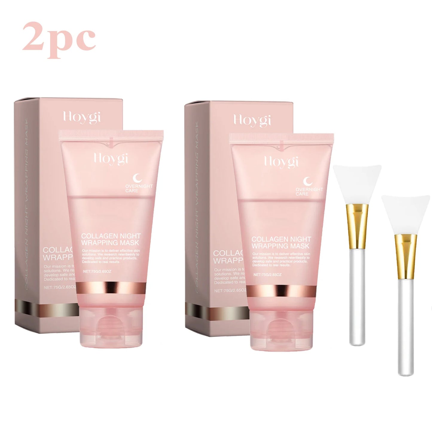 GlowPulse GlassSkin Bio-Collagen Mask
