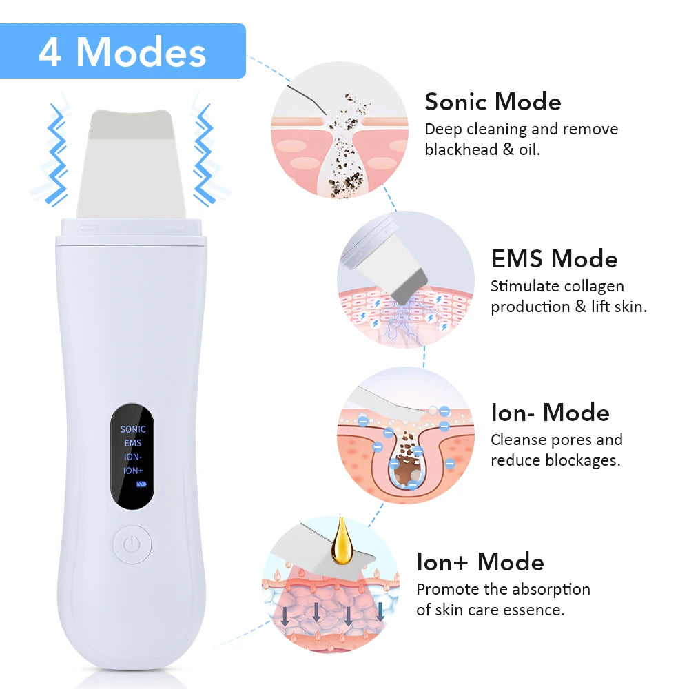 GlowPulse UltraClear Skin Spatula